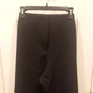 New York & Co 16W Womens Long Black Plus Flared High Rise Pants